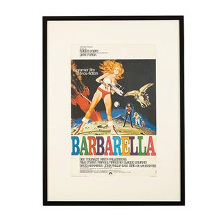 Barbarella Poster with Jane Fonda For Sale