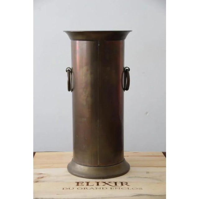 Minimalist Gold Umbrella and Cane Holder, 1950s For Sale - Image 10 of 10