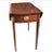 Brown Federal Style Councill Craftmen Mahogany Inlaid Drop Leaf Pembroke Side Table For Sale - Image 8 of 8