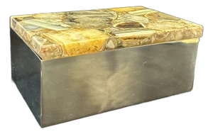 Agate and Steel Accessories Box