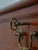 English Leather Top Yew Wood Writing Desk For Sale - Image 10 of 17