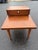 Mid century nightstand by Merton Gershun for Martinsville furniture. The nightstand features a two tier top with a drawer...