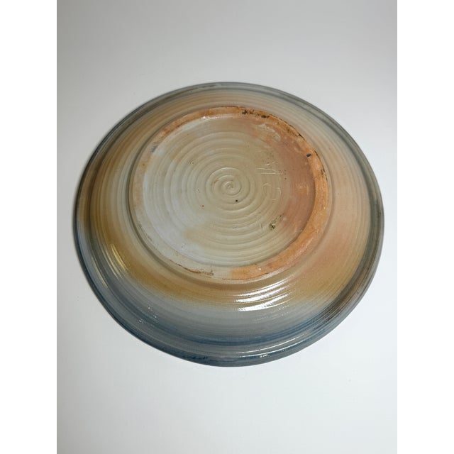 Contemporary Otto Heino Studio Pottery 12" Bowl / Plate For Sale - Image 3 of 4