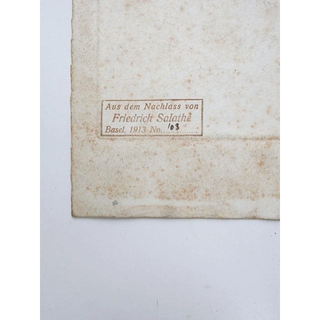 Rustic European Antique Friedrich Salathe Pastoral Aquatint For Sale - Image 3 of 5