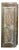 Antique Hand-Carved Wood Door Panel | Rustic Farmhouse Sliding Barn Door 96x30 For Sale