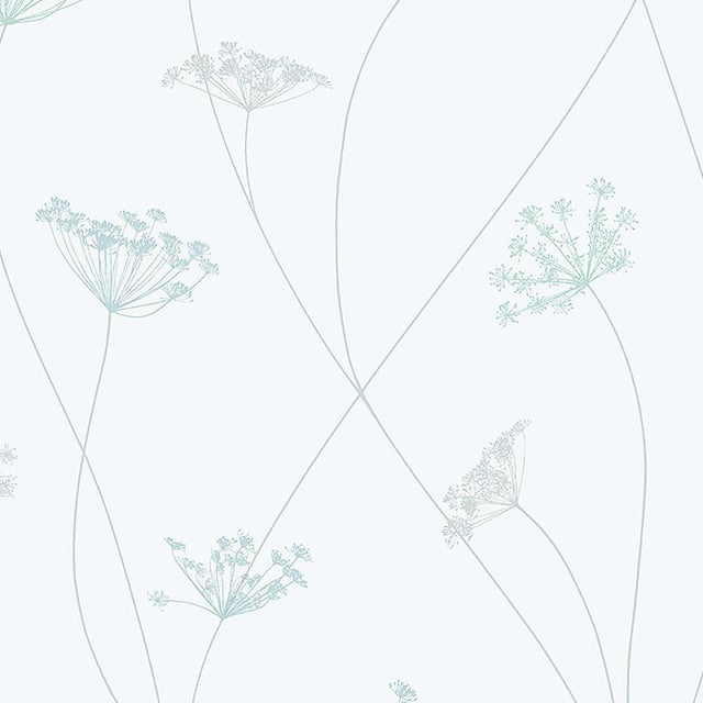 Sample - Borastapeter Queen Anne Wallpaper in Mineral For Sale