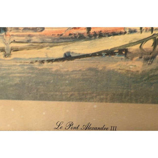 Set of 4 Vintage Prints of Paris Scenes by Jean Dufy For Sale - Image 4 of 18