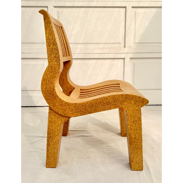 Wood 1997 KorQinc Cork Chair by Kevin Walz – Sculptural Postmodern Sustainable Design For Sale - Image 7 of 15