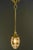 1920s Art Deco Hanging Lamp with Cut Glass Shade, Vienna, Austria, 1920s For Sale - Image 5 of 14