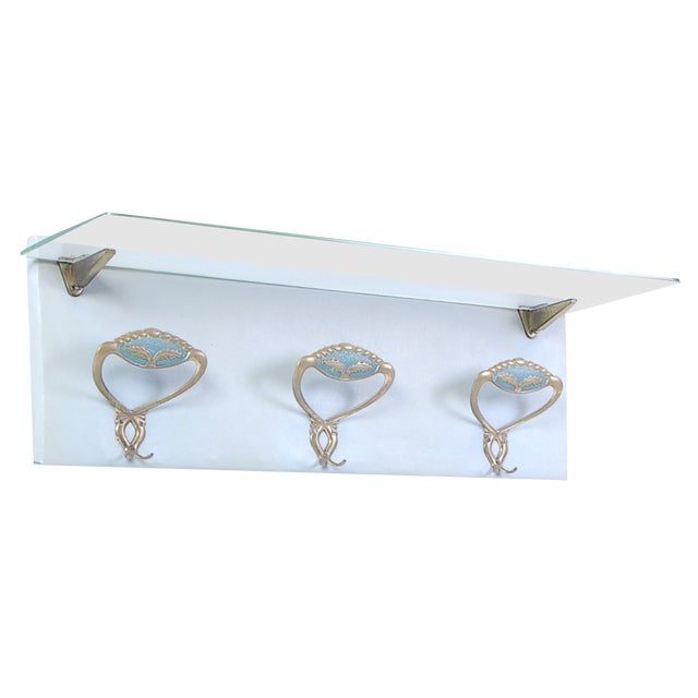 Wall Coat Hanger, Italy, 1960s For Sale