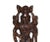 Dimensions: 14”wide X 6” Deep X 38”high Features - A rare piece and only one of its kind exists - Piece shown in the...