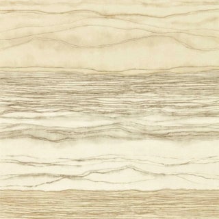 Harlequin Metamorphic Wallpaper in Taupe/Linen For Sale