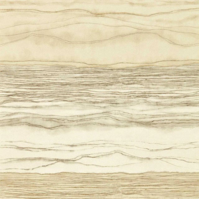 Harlequin Metamorphic Wallpaper in Taupe/Linen For Sale