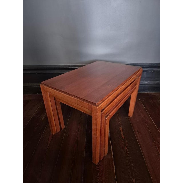 Mid-Century Modern Classic Nesting Table by Russell Gordon for Russel & Broadway, 1950s, Set of 3 For Sale - Image 12 of 13