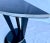 1980s Postmodern Black Lacquer Art Deco Demi-Lune Console Table For Sale - Image 12 of 13