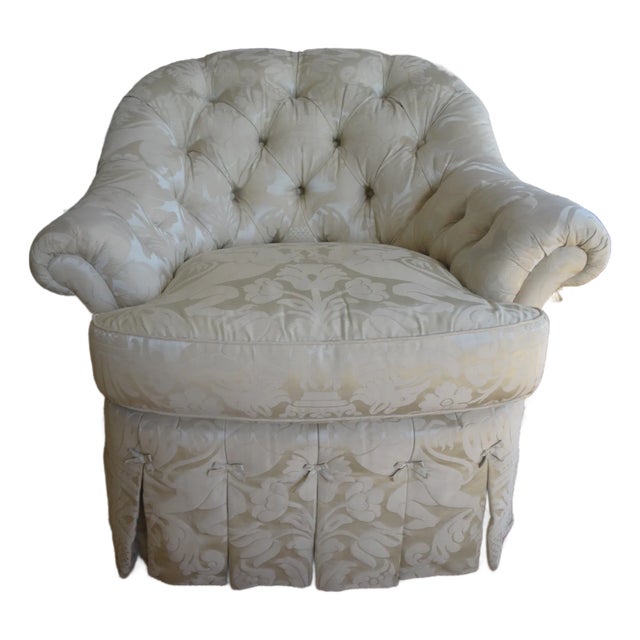 Michael Taylor Syrie Maugham Style Lounge Chair For Sale