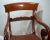 Regency Mahogany Saddle Seat Armchairs - A Pair For Sale - Image 4 of 6