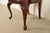 Thomasville Queen Anne Carved Solid Mahogany Dining Chairs, Set of Eight For Sale - Image 11 of 15