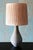 A 1960s ceramic lamp designed by Lee Rosen for Design Technics. A gourd form with Rosen’s signature textured finish, in an...