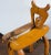 Brown Exotic Carved Wood Camel Bar Stools - a Pair For Sale - Image 8 of 11