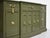 Green Mid Century Hollywood Regency Sideboard by Mount Airy in Green - Newly Painted For Sale - Image 8 of 16