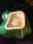 1970s Art Deco Malachite Green Ceramic Bowl For Sale - Image 6 of 9