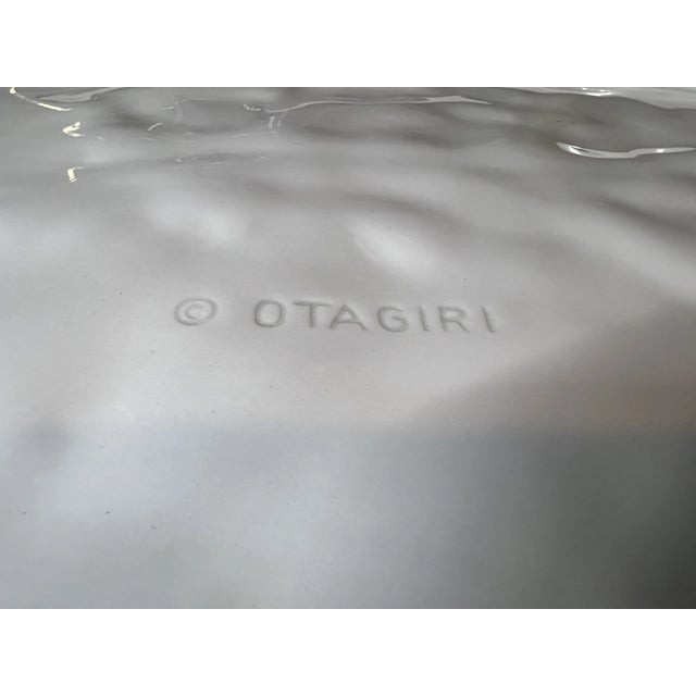 Otagiri Company Vintage Otagiri Farmhouse Cottagecore Large Oval Cabbage Serving Platter 15” For Sale - Image 4 of 6