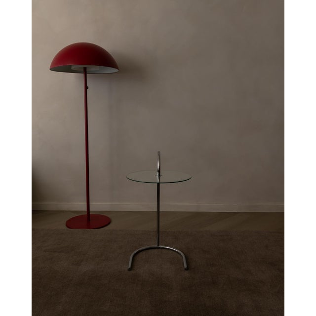 A crisp, graphic vintage ry side table by tord björklund for ikea, a postmodern classic that reads light in the room yet...