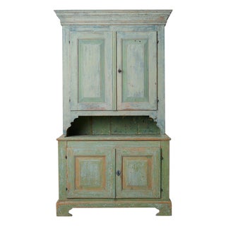 Antique Swedish Gustavian Style Cabinet For Sale
