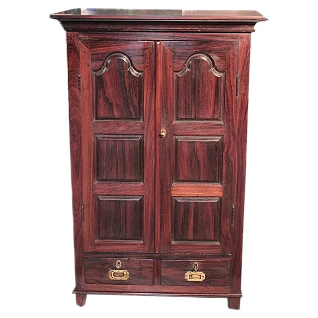 19th Century Louis XIV Style Rosewood Armoire For Sale