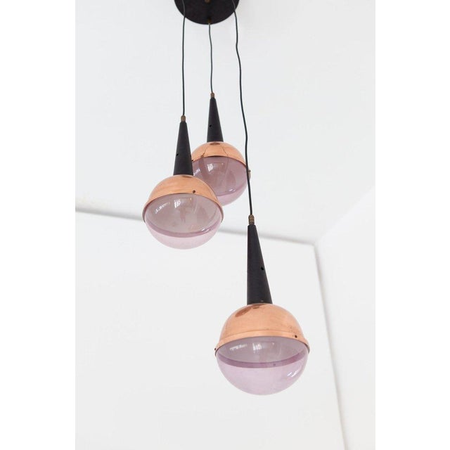 1960s Mid-Century Italian Modern Pendant Lamp, 1960s For Sale - Image 5 of 6