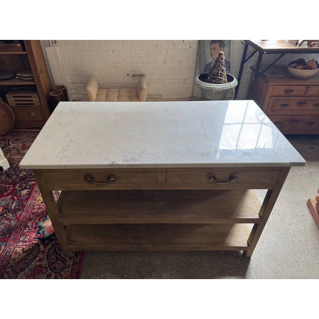 Adoorne Large Kitchen Island For Sale - Image 4 of 9