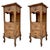 Early 20th Century Louis XVI Style Spanish Nightstands in Wood and Red Marble, 1920s, A Pair For Sale - Image 15 of 18
