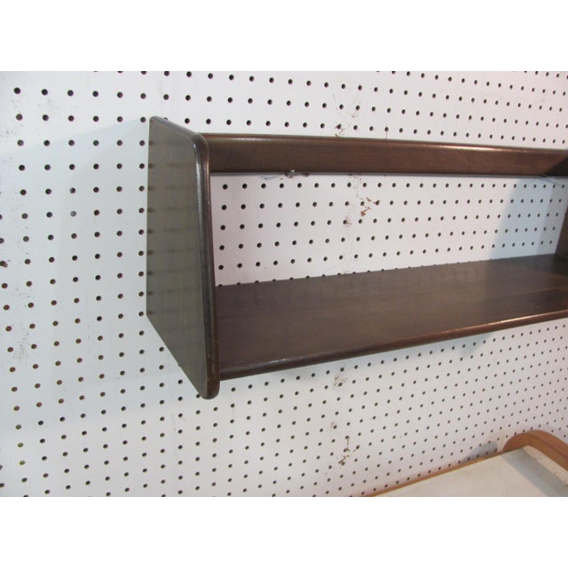 Floating hanging shelf by Hans J. Wegner for Ry Mobler, attributed. Unsigned / labeled. Wood type is not known but...