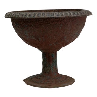 19th Century French Cast Iron Planter For Sale