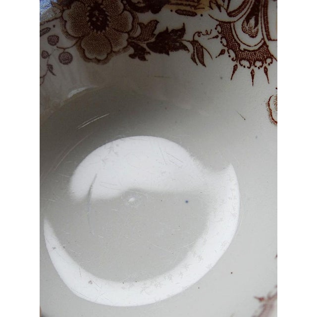 Ceramic Antique Tea Service from Sarreguemines, 1900s, Set of 11 For Sale - Image 7 of 18