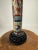 Wood Tall Asian Vases With Oriental Enamel For Sale - Image 7 of 18