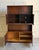 Vintage Danish Mid Century Modern Rosewood Display Cabinet Bookcase Hutch Bar Cabinet For Sale In Los Angeles - Image 6 of 9