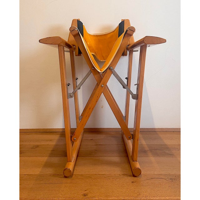 Black Director's Chair by Carlo Hauner for Fratelli Reguitti, 1970s For Sale - Image 8 of 17