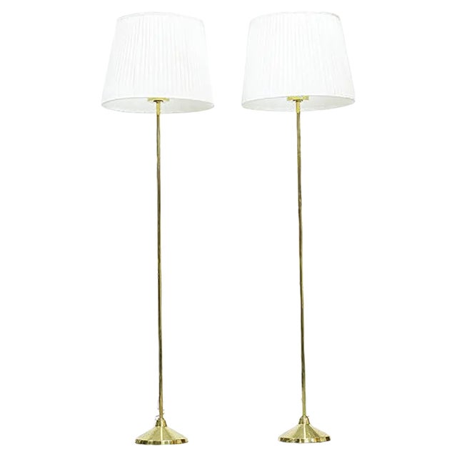 G-50 Floor Lamps by Hans-Agne Jakobsson for Hans-Agne Jakobsson AB, 1950s, Set of 2 For Sale