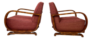Art Deco Swedish Lounge Chairs