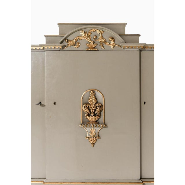 Swedish Grace Cabinet in Paint and Wood, 1920s For Sale - Image 3 of 7