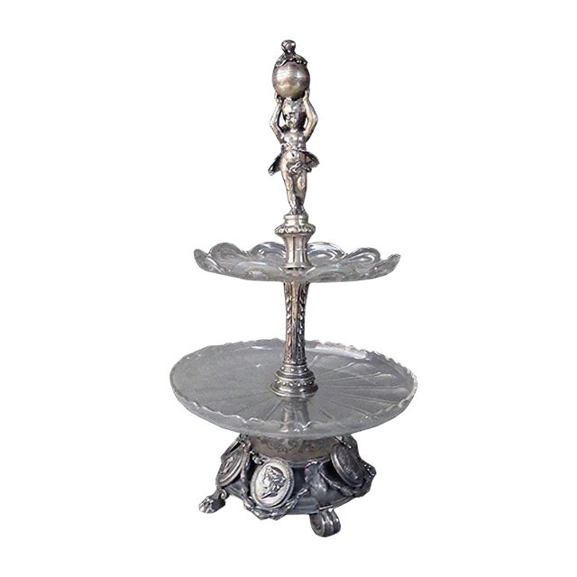 Antique Silver Servant For Sale