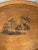Vintage Italian Hand Painted Tole Collapsible Double Tray Tea Cart Table For Sale - Image 4 of 9