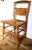Rustic 19th Century Rush Seat Side Chair For Sale - Image 9 of 9