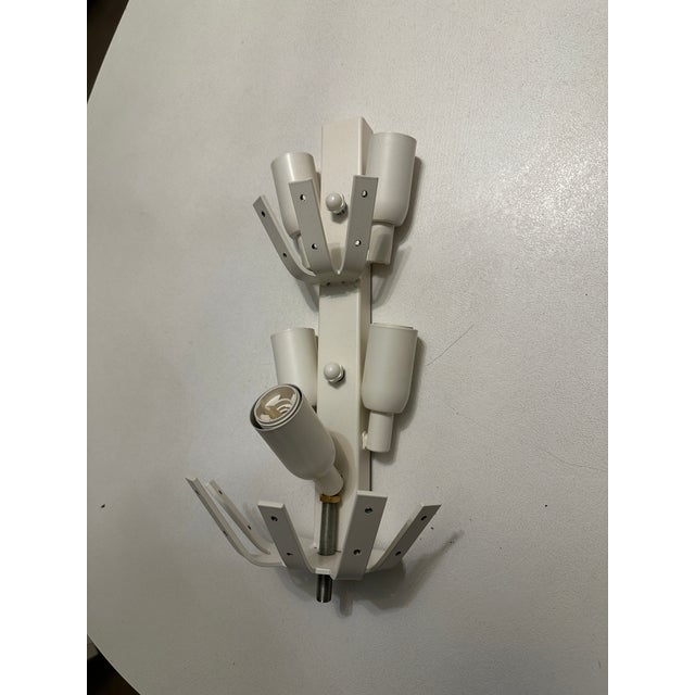 Venetian Gold "Graniglia" Leaves" Murano Glass Wall Sconces For Sale - Image 16 of 16