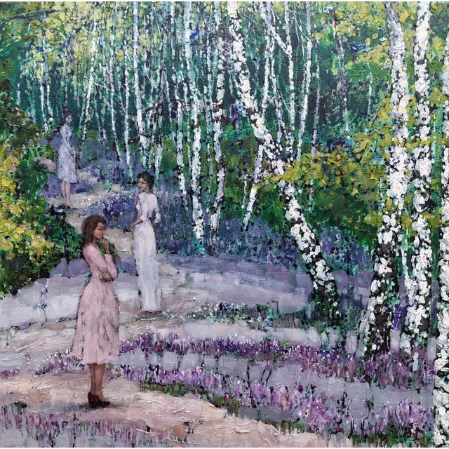 Martta Weg, Mostowka Heathers (Cycle: The Forest), Oil on Canvas, 2025 For Sale - Image 8 of 8