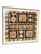 Remarkable graphic painting on tree bark from Fiji. Bark cloth is beaten from fibrous vines, and then painted freehand...