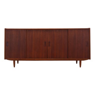 Danish Teak Sideboard, 1970s For Sale
