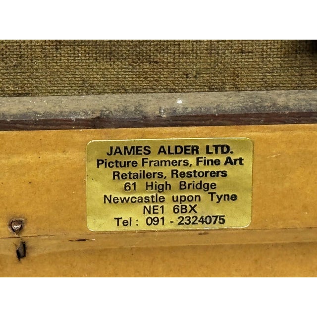 Late 19th Century Antique Victorian Marine Oil Painting of the River Tyne, Steam Tug Leaving Newcastle, by John Davison Liddell, c.1890 For Sale - Image 5 of 18